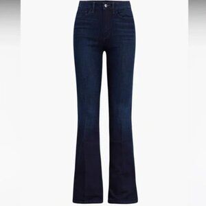 New Joe's Jeans High Rise Flare Jeans in Veles Dark Blue size 24